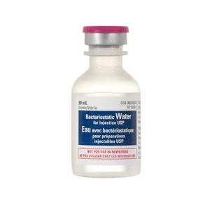 STERILE BACTERIOSTATIC WATER (30ML)